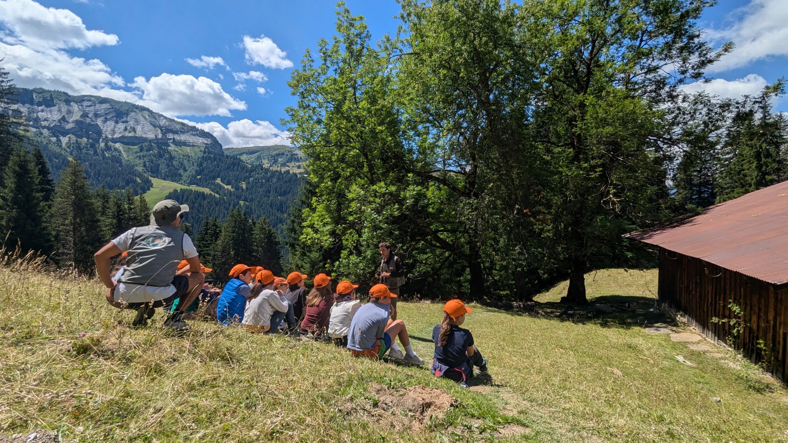Chamois - moment de stage